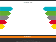Tablet Screenshot of itnamulli.com